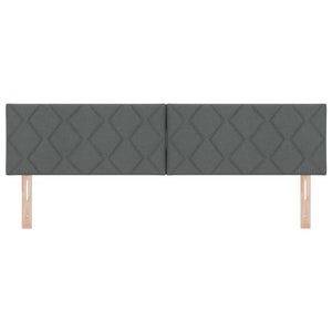 LED κεφαλάρι Γκρι 180 cm ύφασμα - Pakobazaar