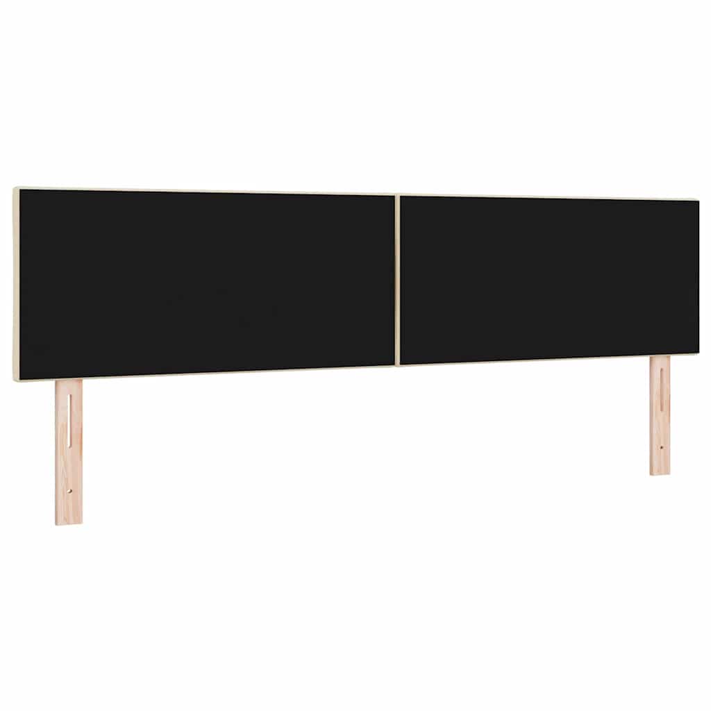 LED κεφαλάρι Κρεμ 180 cm ύφασμα - Pakobazaar