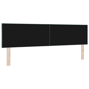 LED κεφαλάρι Σκούρο Πράσινο 180 cm Βελούδο - Pakobazaar
