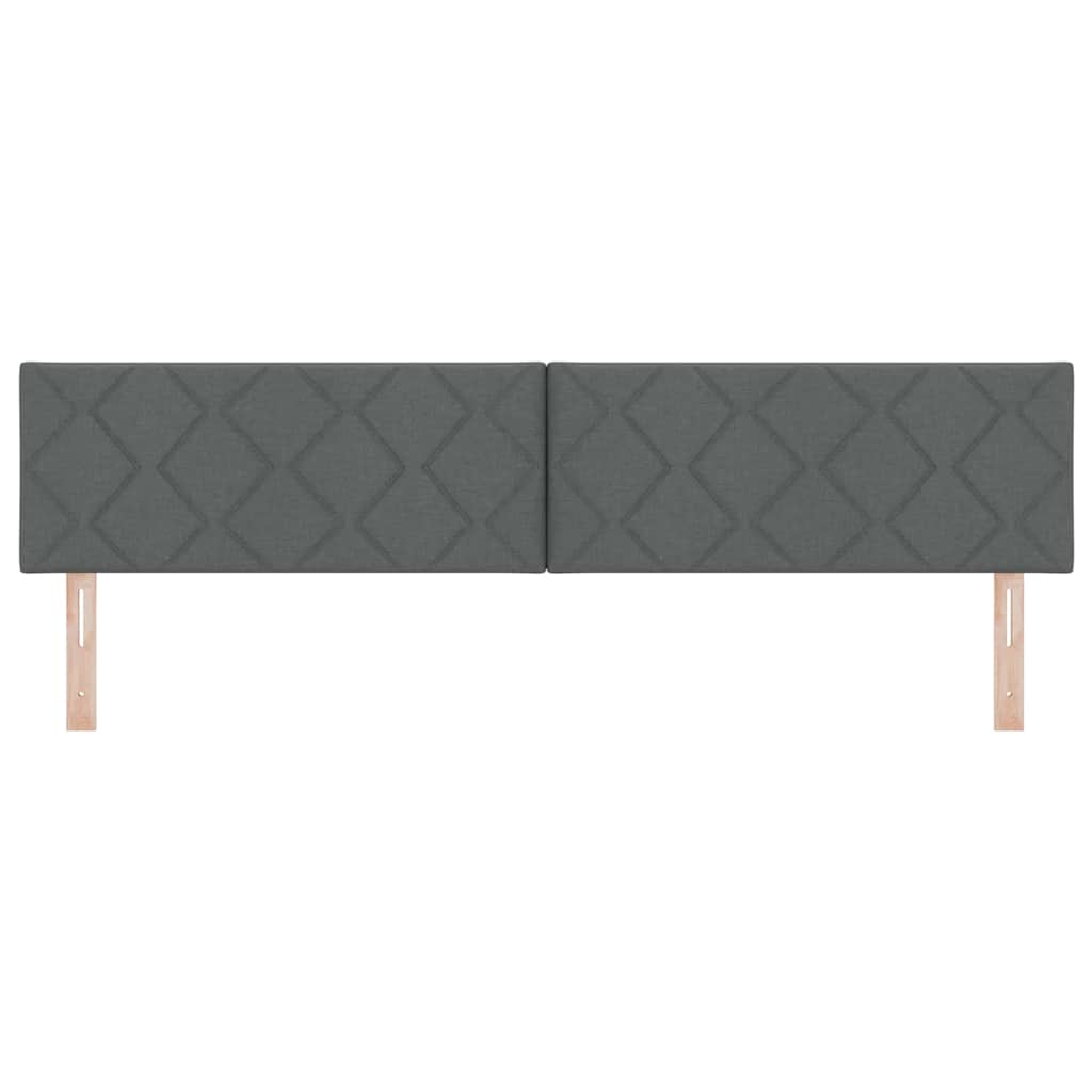 LED κεφαλάρι Γκρι 200 cm ύφασμα - Pakobazaar