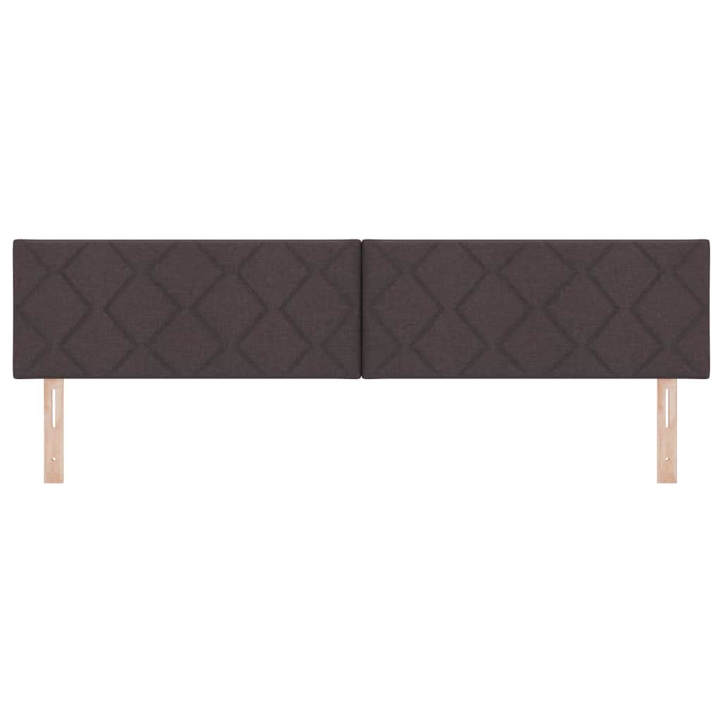 LED κεφαλάρι Καφέ 200 cm ύφασμα