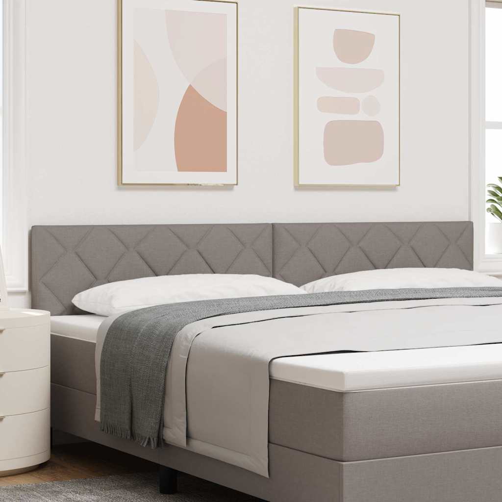 Κεφαλάρι Taupe 200 cm ύφασμα - Pakobazaar