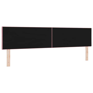 LED κεφαλάρι Ροζ 200 cm Βελούδο - Pakobazaar