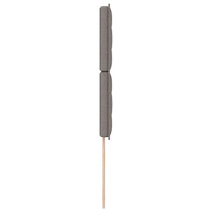 LED κεφαλάρι με φώτα λωρίδας LED Taupe 100 cm Πολυεστέρας - Pakobazaar