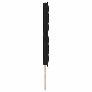 LED κεφαλάρι με φώτα λωρίδας LED Μαύρο 144 cm Πολυεστέρας - Pakobazaar