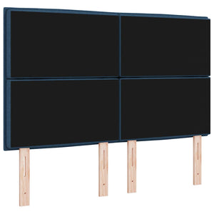 LED κεφαλάρι με φώτα λωρίδας LED Μπλε 144 cm Πολυεστέρας - Pakobazaar