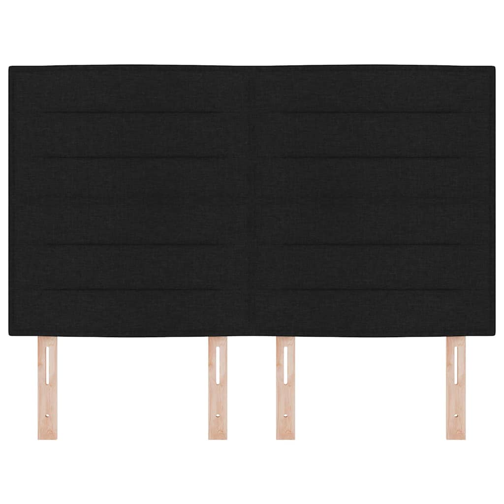 LED κεφαλάρι με φώτα λωρίδας LED Μαύρο 160 cm Πολυεστέρας - Pakobazaar