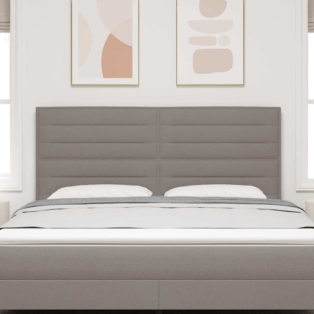 LED κεφαλάρι Taupe ύφασμα