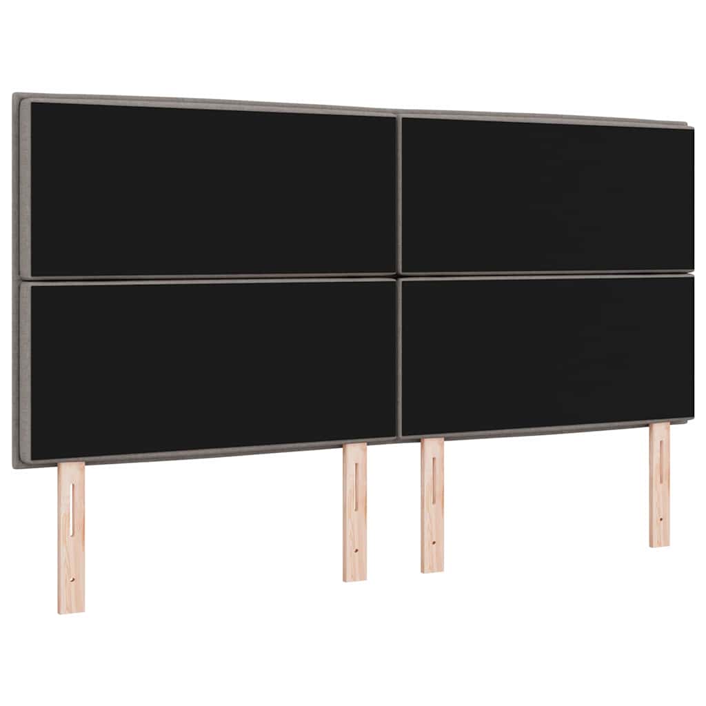 LED κεφαλάρι Taupe ύφασμα