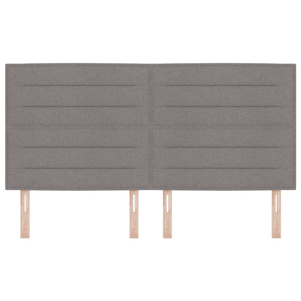 LED κεφαλάρι Taupe ύφασμα