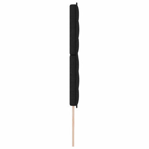 LED κεφαλάρι με LED ταινίες φωτός Μαύρο 200 cm ύφασμα - Pakobazaar