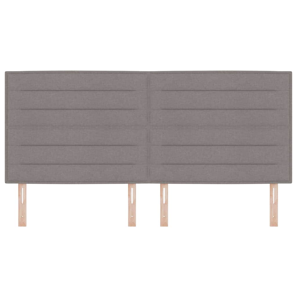 LED κεφαλάρι με φώτα λωρίδας LED Taupe 200 cm Πολυεστέρας - Pakobazaar