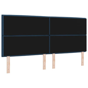 LED κεφαλάρι με LED ταινίες φωτός Μπλε 200 cm ύφασμα - Pakobazaar