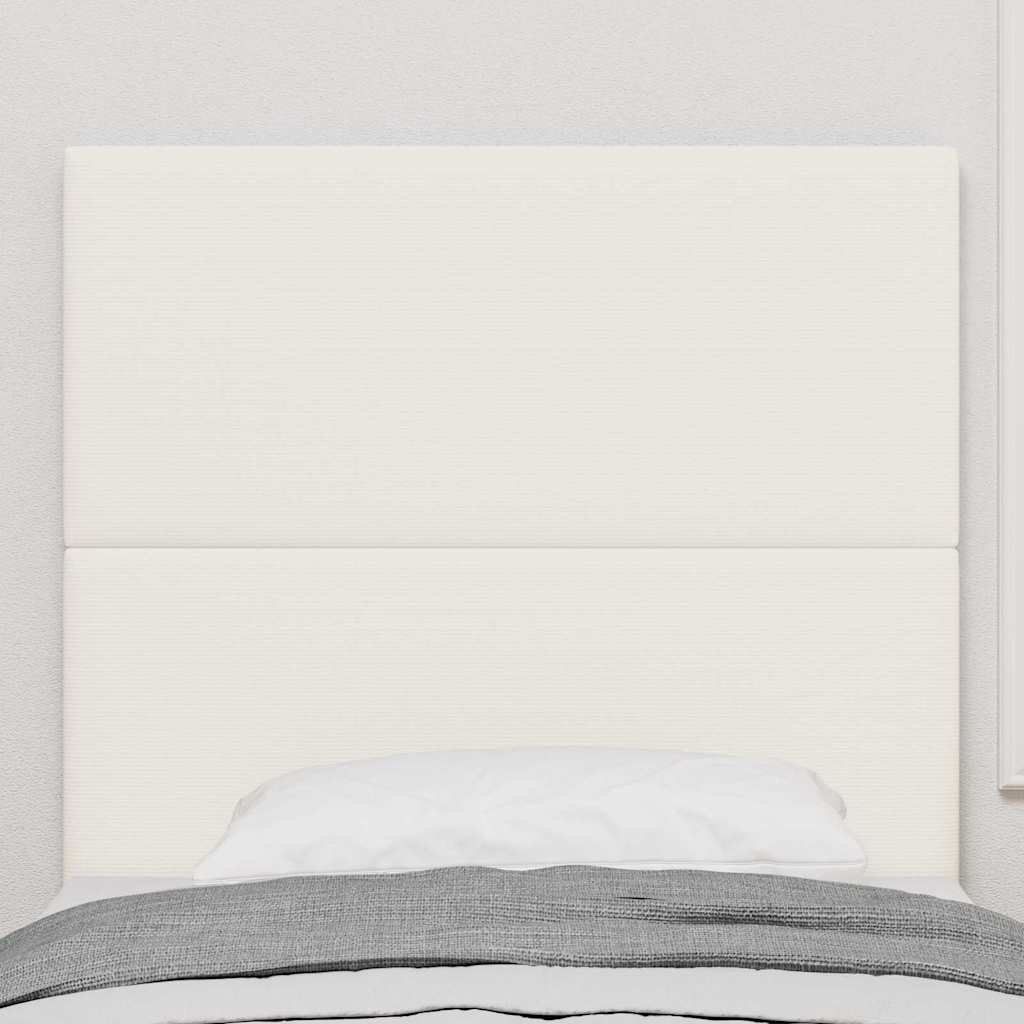 LED κεφαλάρι με φώτα λωρίδας LED Κρεμ 80 cm Πολυεστέρας - Pakobazaar