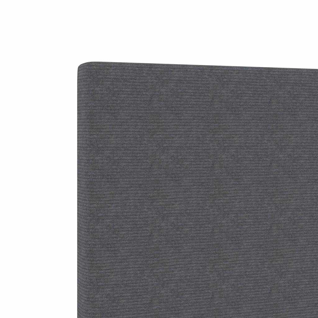 LED κεφαλάρι Σκούρο Γκρι 144 cm Υφασμάτινο Κορντουρά - Pakobazaar