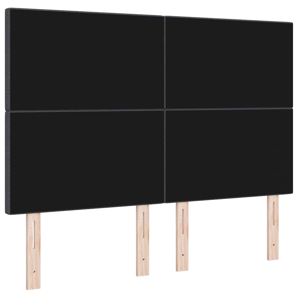 LED κεφαλάρι Σκούρο Γκρι 144 cm Υφασμάτινο Κορντουρά - Pakobazaar