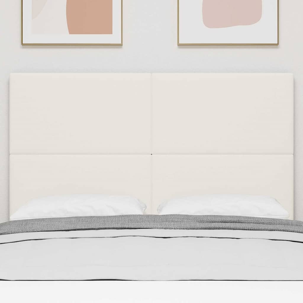 LED κεφαλάρι με φώτα λωρίδας LED Κρεμ 160 cm Πολυεστέρας - Pakobazaar