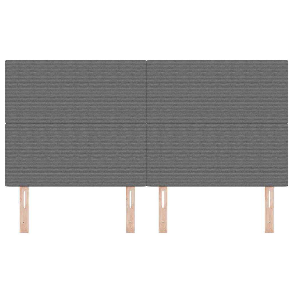 LED κεφαλάρι με κεφαλάρι Ανοιχτό γκρι 180 cm Πολυεστέρας - Pakobazaar