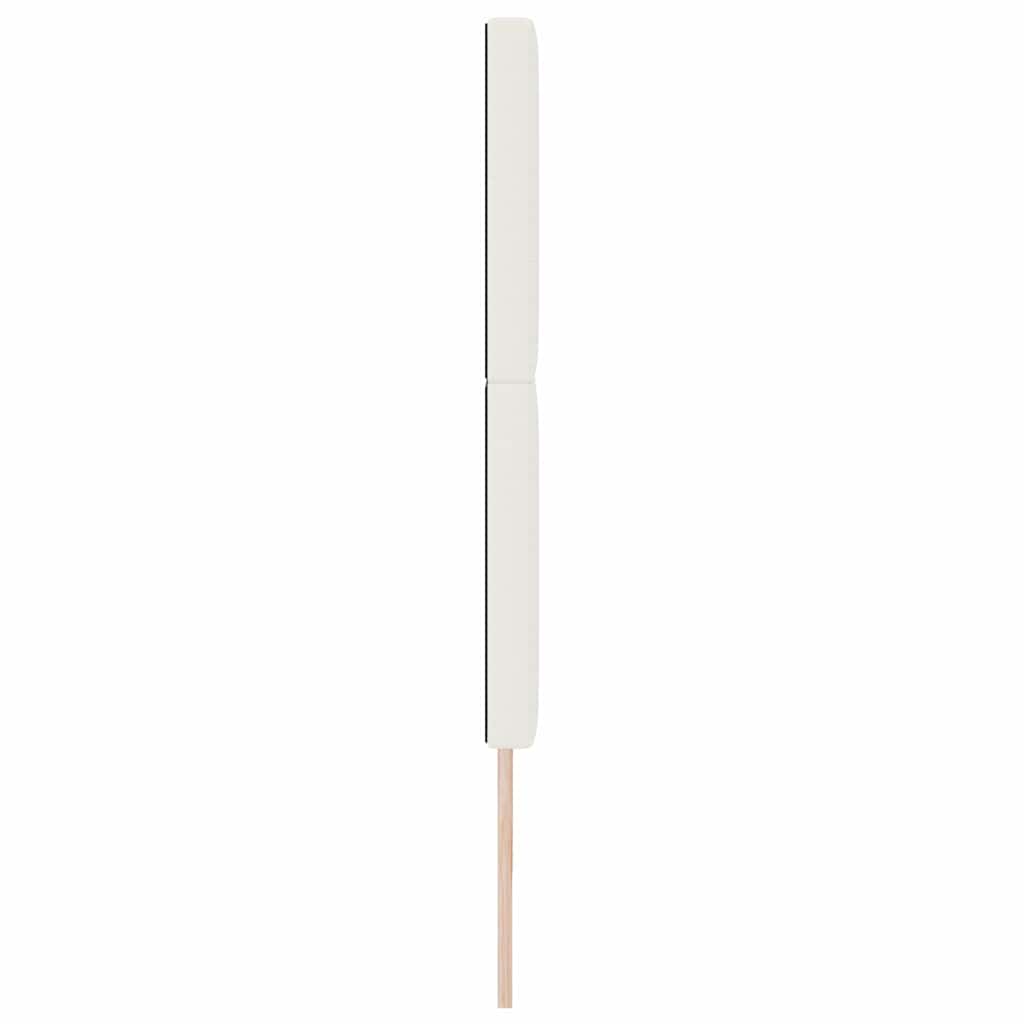 LED κεφαλάρι με φώτα λωρίδας LED Κρεμ 200 cm Πολυεστέρας - Pakobazaar