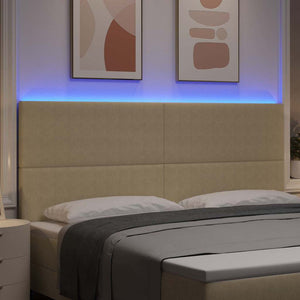 LED κεφαλάρι με κεφαλάρι Γκρι Πράσινο 200 cm Πολυεστέρας - Pakobazaar