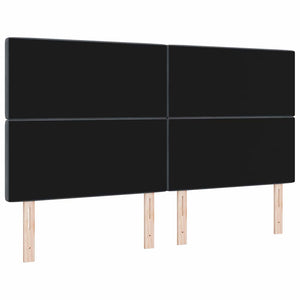 LED κεφαλάρι με LED ταινίες φωτός Σκούρο Γκρι 180 cm Βελούδο - Pakobazaar