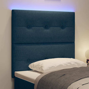 LED κεφαλάρι με φώτα λωρίδας LED Μπλε 80 cm Πολυεστέρας - Pakobazaar