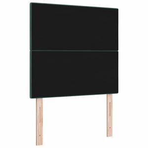 LED κεφαλάρι με LED ταινίες φωτός Πράσινο 80 cm Βελούδο - Pakobazaar