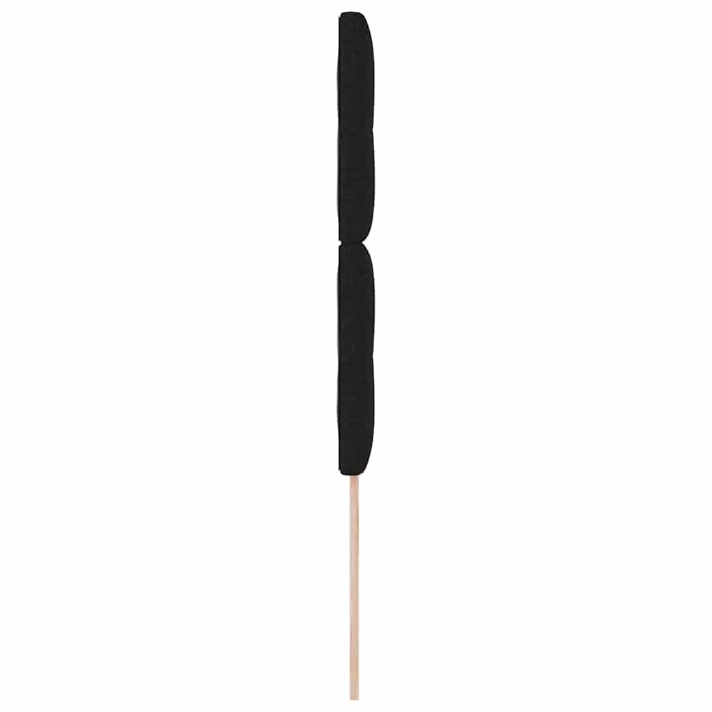 LED κεφαλάρι με LED ταινίες φωτός Μαύρο 100 cm ύφασμα - Pakobazaar