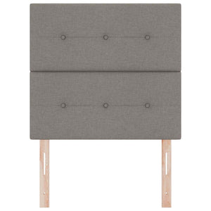 LED κεφαλάρι με φώτα λωρίδας LED Taupe 100 cm Πολυεστέρας - Pakobazaar