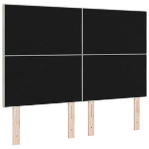 LED κεφαλάρι με LED ταινίες φωτός Ανοιχτό γκρι 160 cm Βελούδο