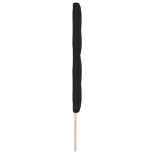 LED κεφαλάρι με φώτα λωρίδας LED Μαύρο 180 cm Πολυεστέρας - Pakobazaar