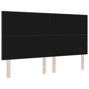 LED κεφαλάρι με LED ταινίες φωτός Σκούρο Καφέ 180 cm ύφασμα - Pakobazaar