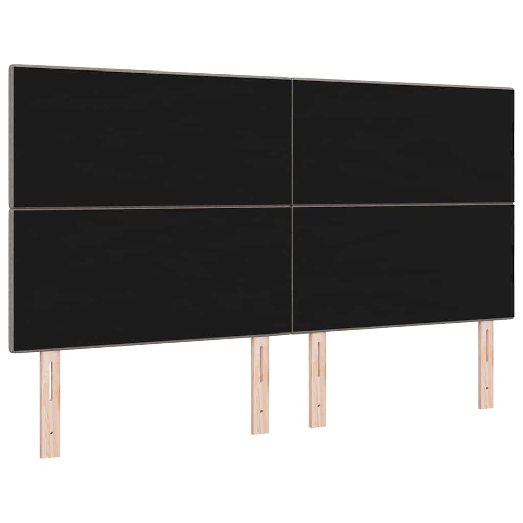 LED κεφαλάρι με φώτα λωρίδας LED Taupe 180 cm Πολυεστέρας - Pakobazaar
