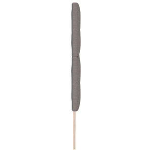 LED κεφαλάρι με φώτα λωρίδας LED Taupe 180 cm Πολυεστέρας - Pakobazaar