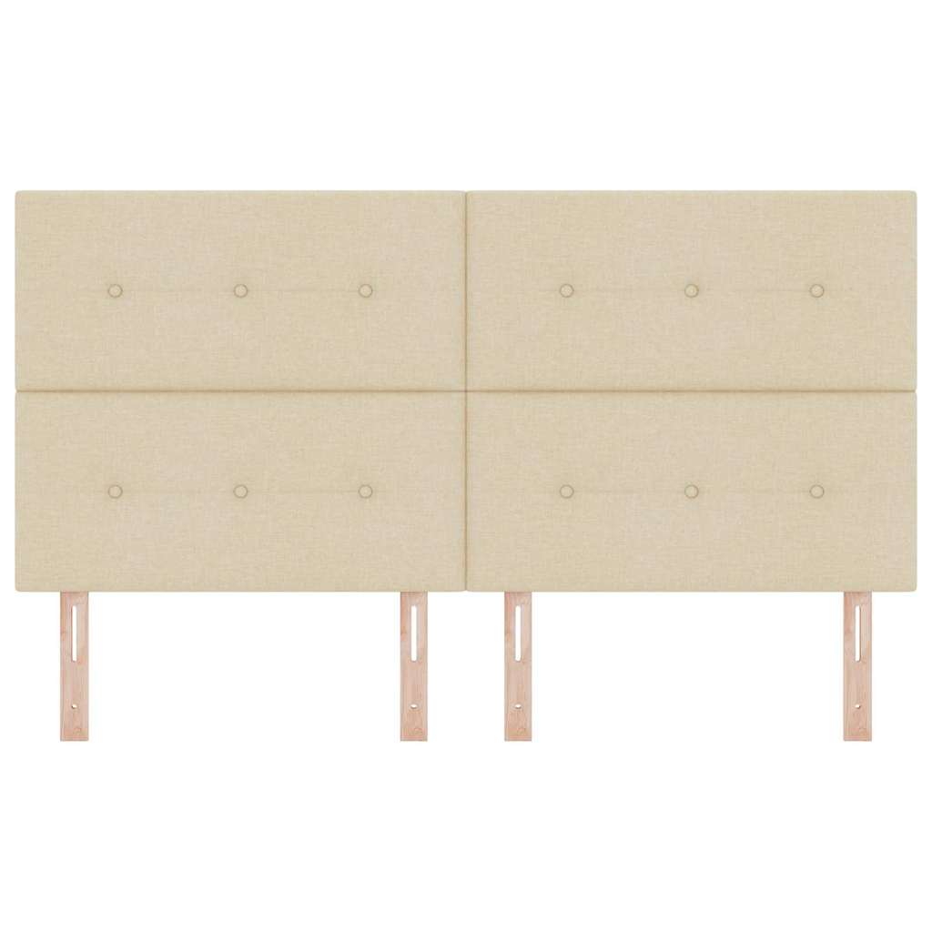 LED κεφαλάρι με φώτα λωρίδας LED Κρεμ 180 cm Πολυεστέρας - Pakobazaar