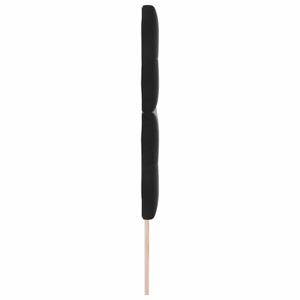 LED κεφαλάρι με φώτα λωρίδας LED Μαύρο 180 cm Πολυεστέρας - Pakobazaar