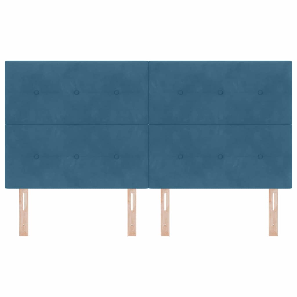 LED κεφαλάρι με φώτα λωρίδας LED Μπλε 180 cm Πολυεστέρας - Pakobazaar