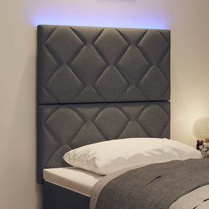 LED κεφαλάρι Γκρι 80 cm ύφασμα - Pakobazaar