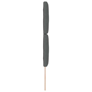 LED κεφαλάρι Γκρι 80 cm ύφασμα - Pakobazaar