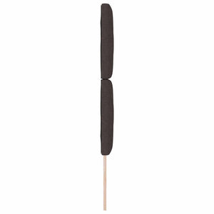 LED κεφαλάρι Ανοιχτό γκρι 80 cm ύφασμα - Pakobazaar