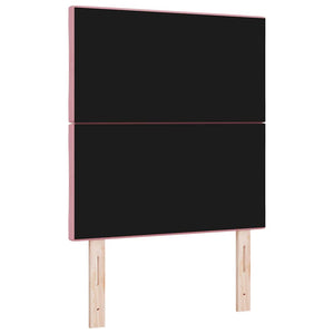 LED κεφαλάρι Ροζ 80 cm Βελούδο