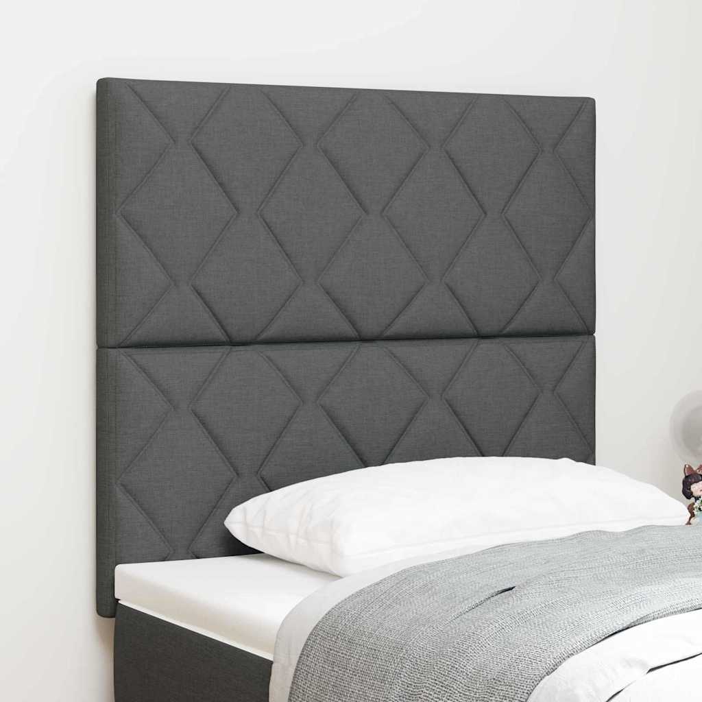 LED κεφαλάρι Γκρι 90 cm ύφασμα - Pakobazaar