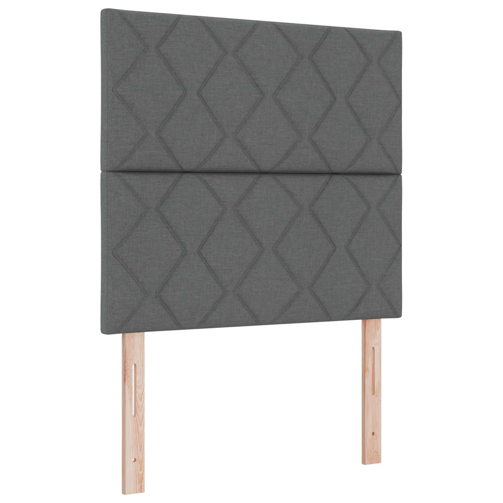 LED κεφαλάρι Γκρι 90 cm ύφασμα - Pakobazaar