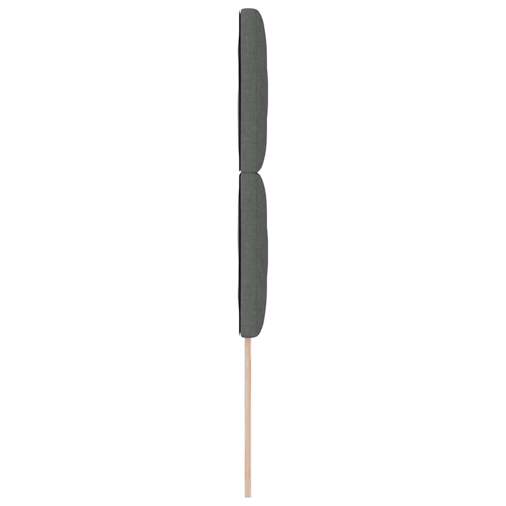 LED κεφαλάρι Γκρι 90 cm ύφασμα - Pakobazaar