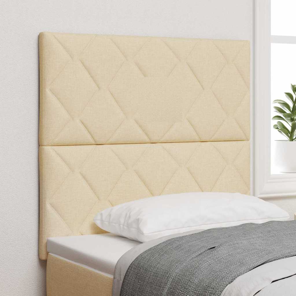LED κεφαλάρι Κρεμ 90 cm ύφασμα - Pakobazaar