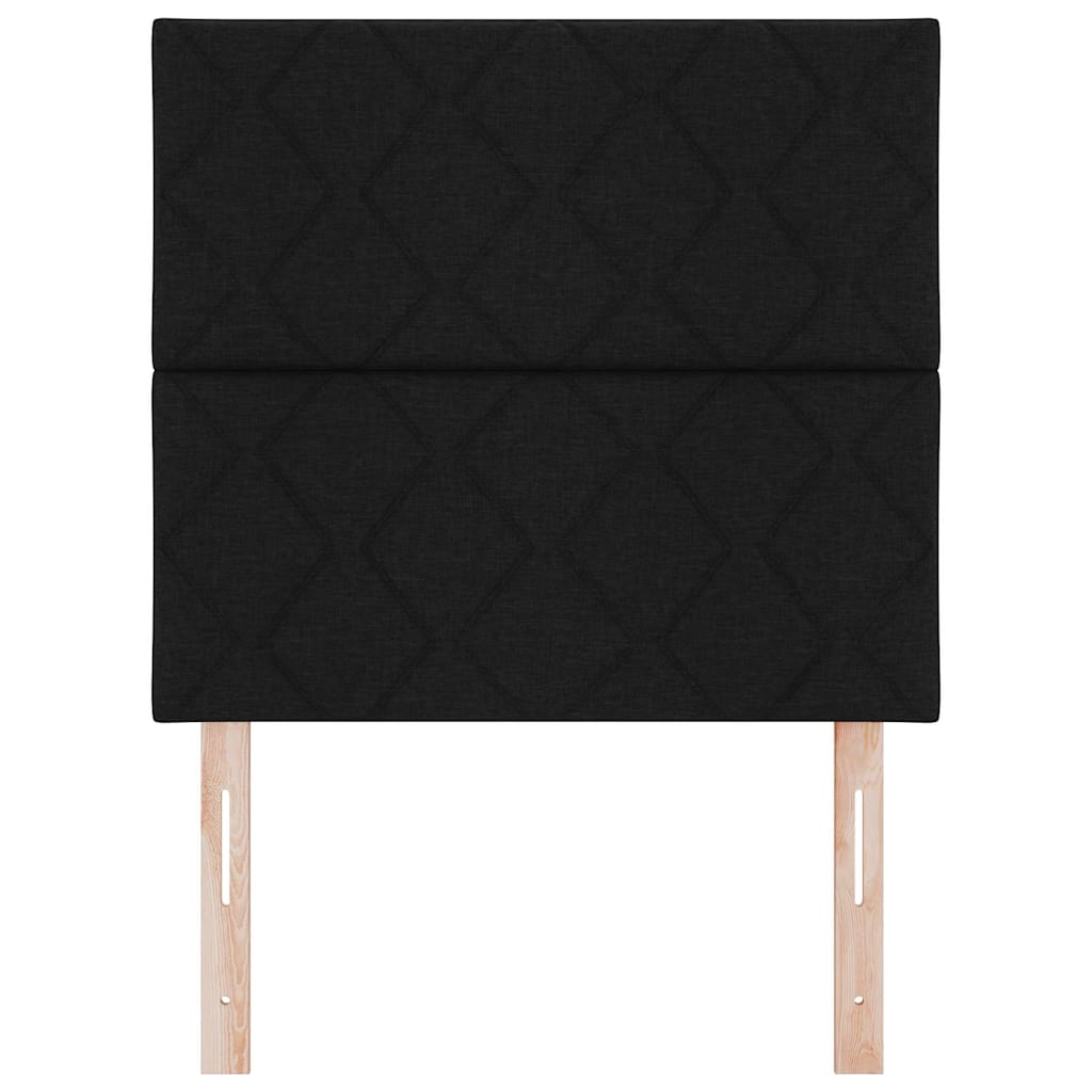 LED κεφαλάρι Μαύρο 100 cm ύφασμα
