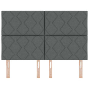 LED κεφαλάρι Γκρι 144 cm ύφασμα - Pakobazaar