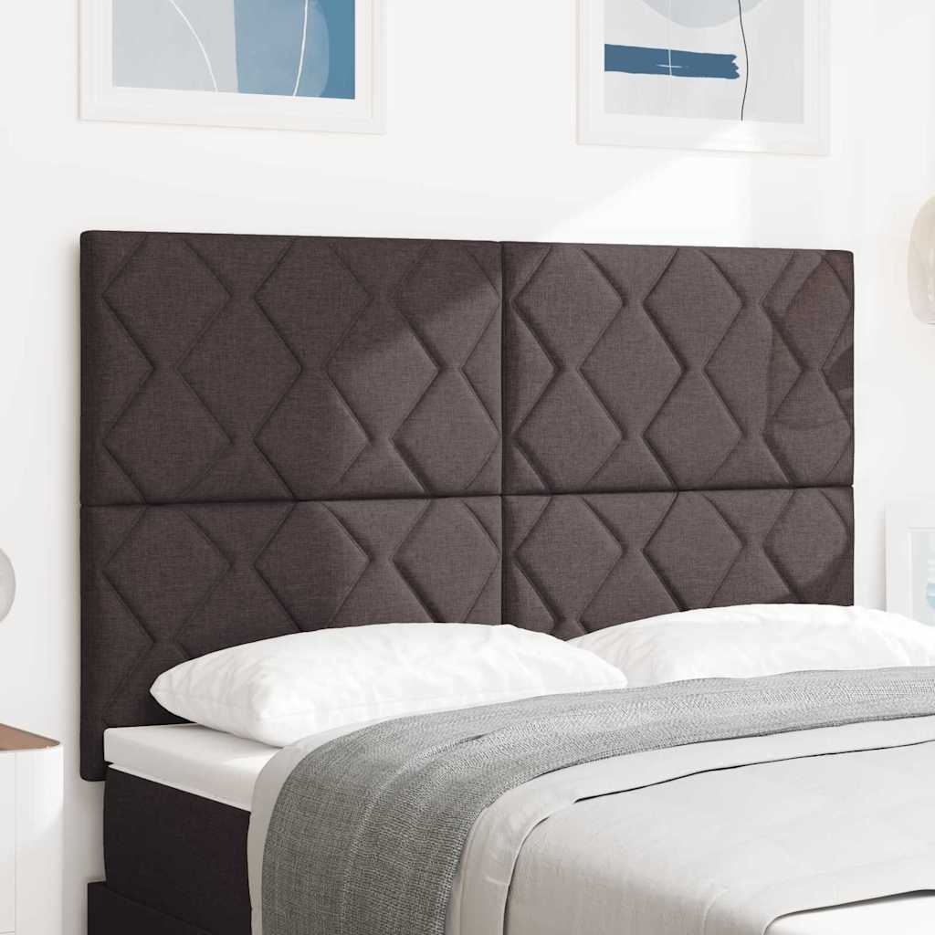 LED κεφαλάρι Ανοιχτό γκρι 144 cm ύφασμα - Pakobazaar
