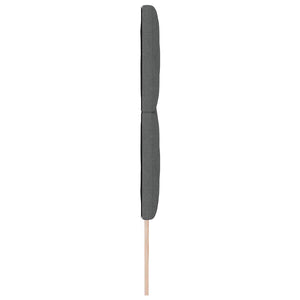 LED κεφαλάρι Γκρι 180 cm ύφασμα - Pakobazaar