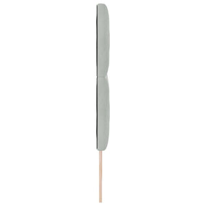 LED κεφαλάρι Ανοιχτό γκρι 180 cm Βελούδο - Pakobazaar